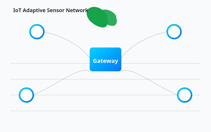 IoT Adaptive Sensor Network for Smart Agriculture